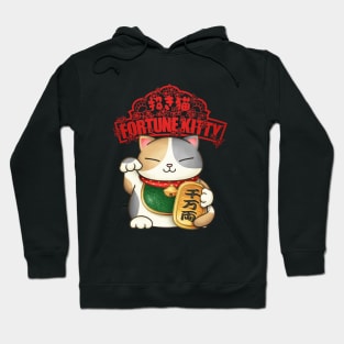 Calico Maneki Neko Hoodie